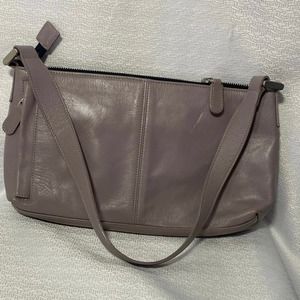 Latico Lavender Purse 2 side zip pockets